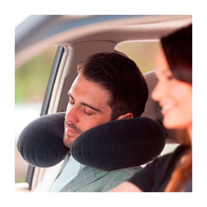 Almohada hinchable de viaje 36x30x10 cm 2 Almohada hinchable de viaje 36x30x10 cm 2