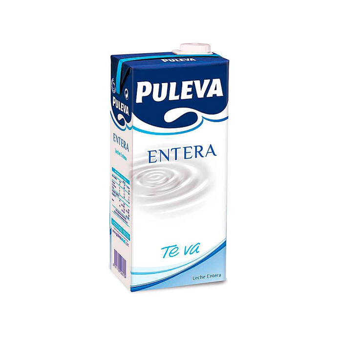 Puleva Leche Entera Tetra Brick 1 Litro