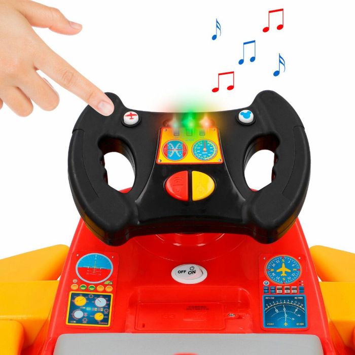 Coche Eléctrico para Niños Mickey Mouse Batería Avioneta 6 V 3 Coche Eléctrico para Niños Mickey Mouse Batería Avioneta 6 V 3