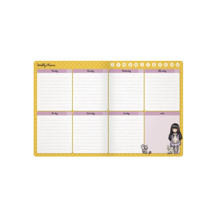 Agenda Gorjuss Fireworks (11.5 x 14.5 x 2 cm) 5