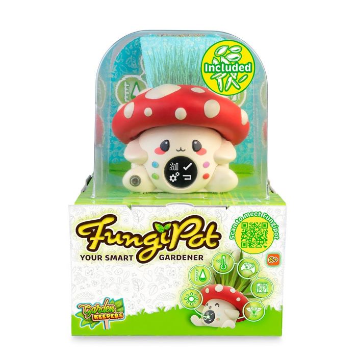 Mascota digital garden keepers fungipot ¡cuida tu planta y la verás crecer de verdad! con 7 juegos y 3 niveles 1 Mascota digital garden keepers fungipot ¡cuida tu planta y la verás crecer de verdad! con 7 juegos y 3 niveles 1