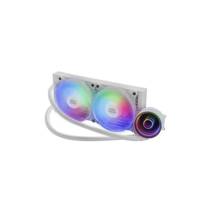 Sistema de Refrigeración Líquida Mars Gaming ML-ONE240W/ Blanco 1