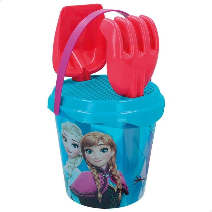 Set de Juguetes de Playa Frozen Ø 18 cm (16 Unidades) 3 Set de Juguetes de Playa Frozen Ø 18 cm (16 Unidades) 3