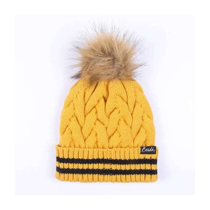 Gorro tricot pompom harry potter hufflepuff 1