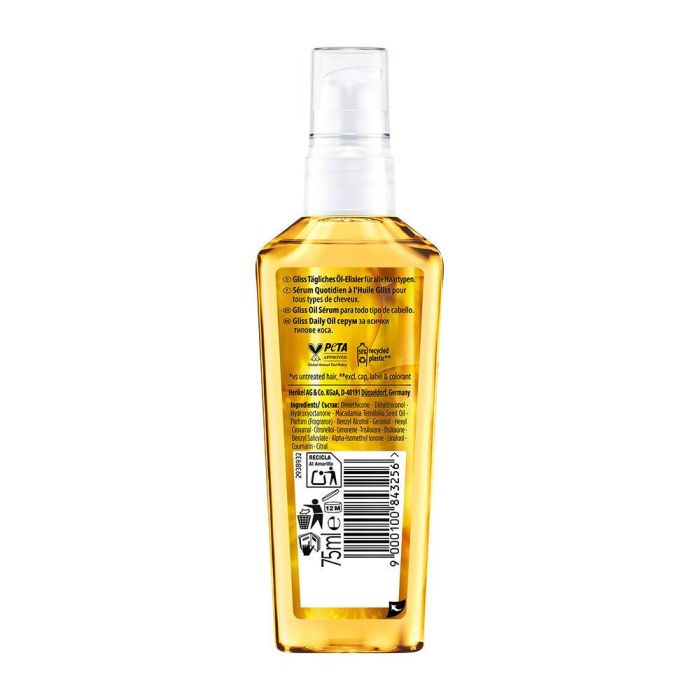 Gliss daily oil sérum 75 ml 1