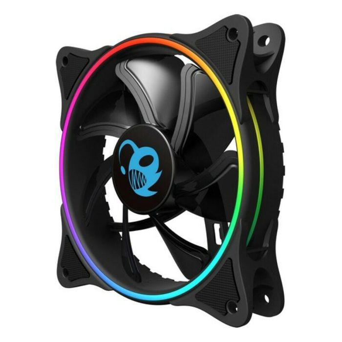 Ventilador de Caja CoolBox DEEP Iris Ø 12 cm 1100 rpm RGB Ø 12 cm 1