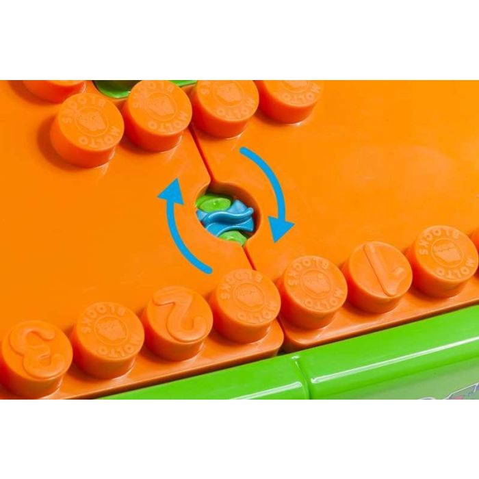 Molto Mesa de Actividades con Luces y Sonidos, Incluye 24 Piezas y Coche, para Niños a Partir de 1 Año 6