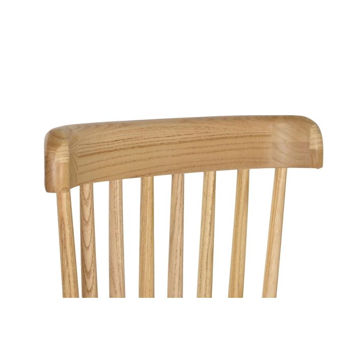DKD Home Decor Silla Tradicional Olmo Natural 42 x 90 x 45 cm (2 Unidades) 4