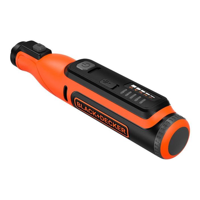 Black+Decker Multi-herramienta Rotativa BCRT8IK-XJ 7.2V Inalámbrica con 53 Accesorios y Velocidad Variable