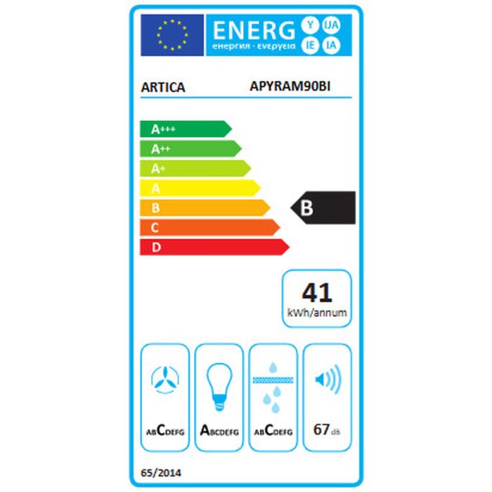 Campana Convencional Artica APYRAM90BI Acero 1