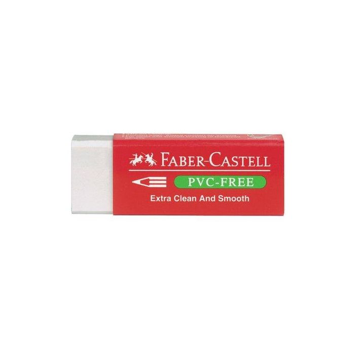 Goma De Borrar Faber-Castell 7095 (Pvc-Free) Para Lapiz (Ud.) 20 unidades
