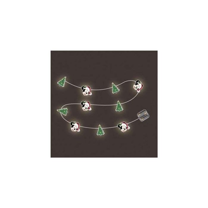 Guirnalda luz 10 led flash mickey mouse "happy smiles" 2 Guirnalda luz 10 led flash mickey mouse "happy smiles" 2