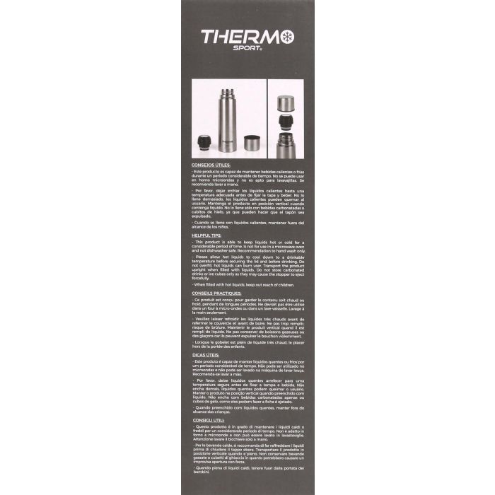 Termo Inoxidable 500 ml Style - Thermosport (12 Unidades) 5 Termo Inoxidable 500 ml Style - Thermosport (12 Unidades) 5