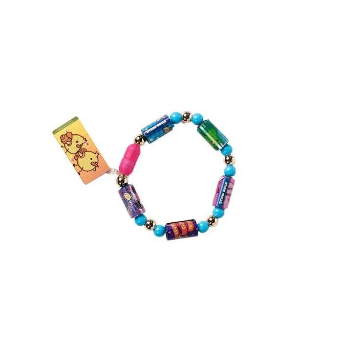 Set de pulseras sticki rolls ¡crea impresionantes pulseras con temática hawaii! incluye 2 rollos intercambiables 1 Set de pulseras sticki rolls ¡crea impresionantes pulseras con temática hawaii! incluye 2 rollos intercambiables 1