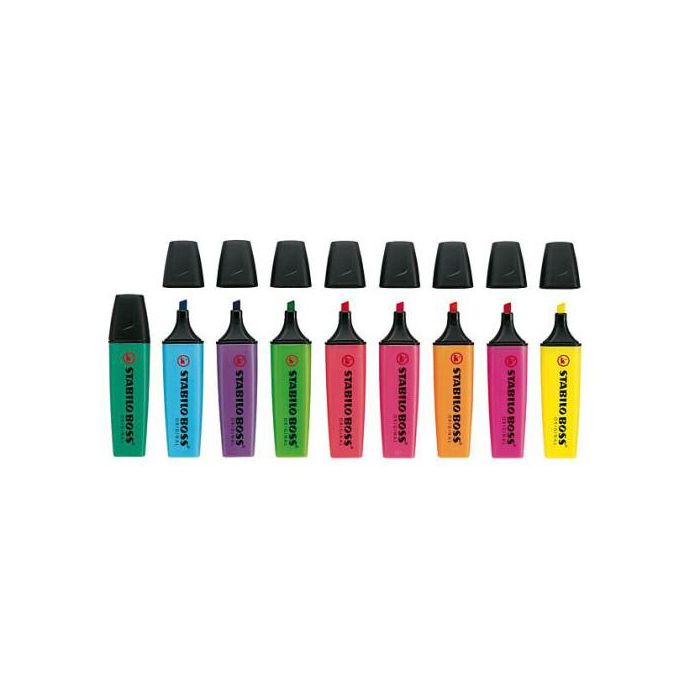 Stabilo Boss Original Marcador Fluorescente C-Surtidos Blíster 8 Ud 1 Stabilo Boss Original Marcador Fluorescente C-Surtidos Blíster 8 Ud 1