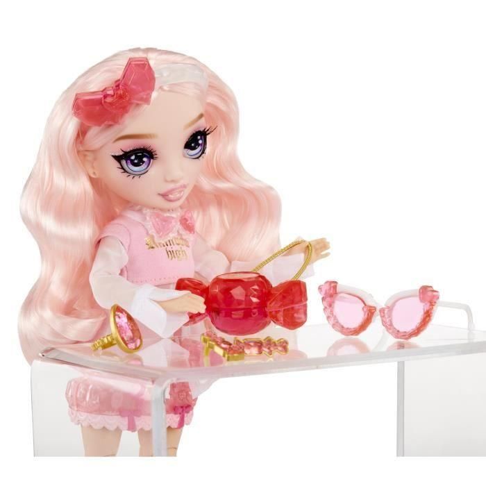 Muñeca rainbow high crystal fashion doll- bella 30 cm .con 5 accesorios y un anillo para ti 1 Muñeca rainbow high crystal fashion doll- bella 30 cm .con 5 accesorios y un anillo para ti 1