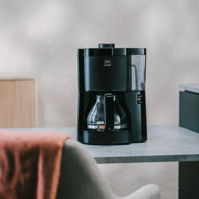 Cafetera - MELITTA - Look V Glass 1025-02 - 1080 W - 1,25 L - Negra 4 Cafetera - MELITTA - Look V Glass 1025-02 - 1080 W - 1,25 L - Negra 4