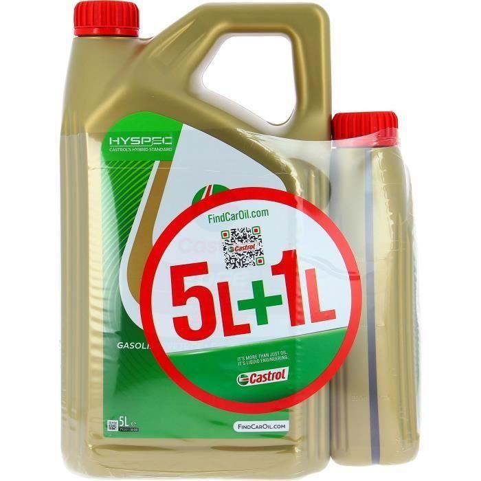 Aceite de motor - CASTROL EDGE - 5W-30 LL - 5L+1L - 057356 1 Aceite de motor - CASTROL EDGE - 5W-30 LL - 5L+1L - 057356 1