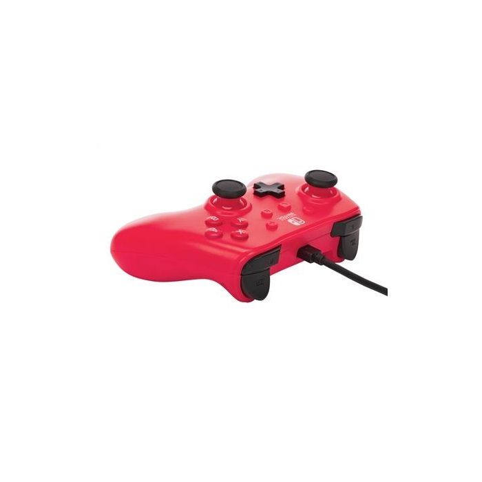 Mando con Cable PowerA para Nintendo Switch - Rojo Frambuesa, Diseño Ergonómico, Cable USB 3m, Ref. NSGP0142-01 4 Mando con Cable PowerA para Nintendo Switch - Rojo Frambuesa, Diseño Ergonómico, Cable USB 3m, Ref. NSGP0142-01 4