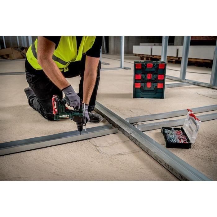 Taladro percutor inalámbrico - METABO - BH 18 LTX BL 16 - 18 V - MetaBOX 145 L 1 Taladro percutor inalámbrico - METABO - BH 18 LTX BL 16 - 18 V - MetaBOX 145 L 1