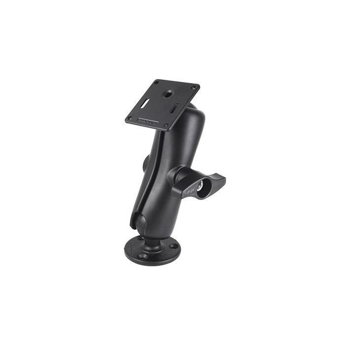 RAM Mounts RAM-D-101U-MI1-2461 Soporte Doble Bola VESA 75x75mm para Tablet/Monitor con Brazo y Tuerca
