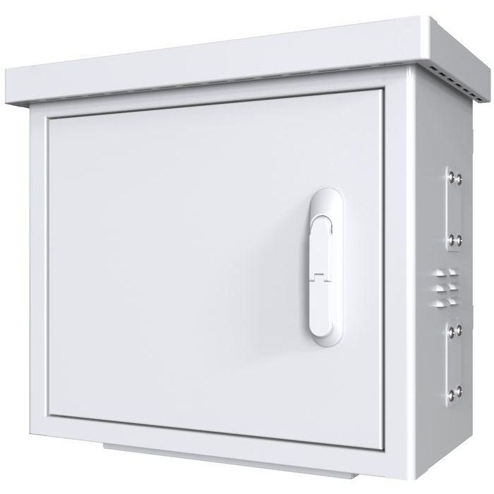 Lanview by Logon Midi Radius Pole Mounted CCTV Cabinet For 4 cameras 1 Lanview by Logon Midi Radius Pole Mounted CCTV Cabinet For 4 cameras 1