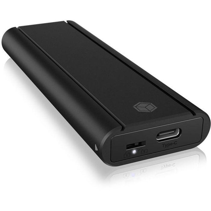 ICY BOX IB-1807MT-C31 Caja Externa USB-C 3.2 para M.2 NVMe SSD con Protección de Escritura 2
