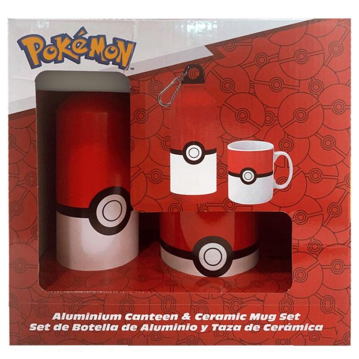 Set cantimplora aluminio + taza ceramica Pokemon 0 Set cantimplora aluminio + taza ceramica Pokemon 0