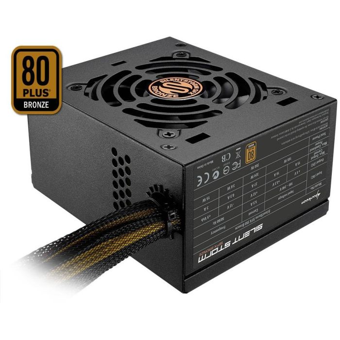 Sharkoon SilentStorm SFX Bronze 450W Fuente de Alimentación PC 80 PLUS Bronze, SFX, 2x PCIe, Negro 1