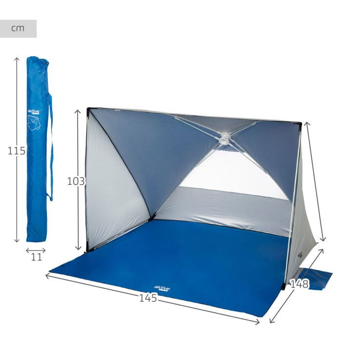 Paravientos Aktive 145 x 103 x 148 cm UV50 3 Paravientos Aktive 145 x 103 x 148 cm UV50 3