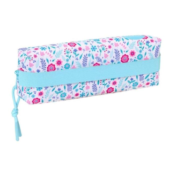 Safta Estuche Portatodo Blackfit8 Cool Rectangular con Goma Elástica 22cm, 40x70x220 mm con un Compartimento de Cremallera 1