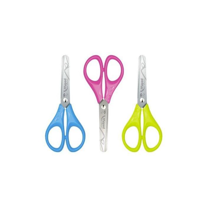 Tijeras Escolares para Zurdos Maped Essentials Pulse/ Color Aleatorio 2
