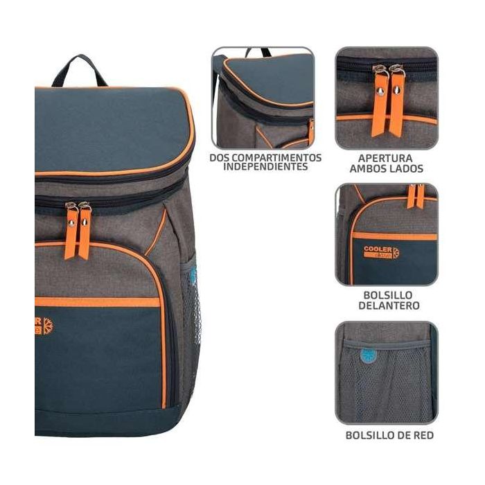 Nevera termica mochila igloo 15 litros 26x20x39 cm 3 Nevera termica mochila igloo 15 litros 26x20x39 cm 3