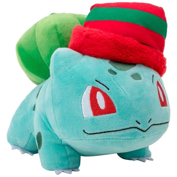 Peluche Bulbasaur Navidad Pokemon 20cm 0 Peluche Bulbasaur Navidad Pokemon 20cm 0