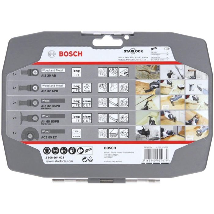 Bosch Best of Wood Starlock-Set fr Holz und Metal 7-tlg 2 Bosch Best of Wood Starlock-Set fr Holz und Metal 7-tlg 2