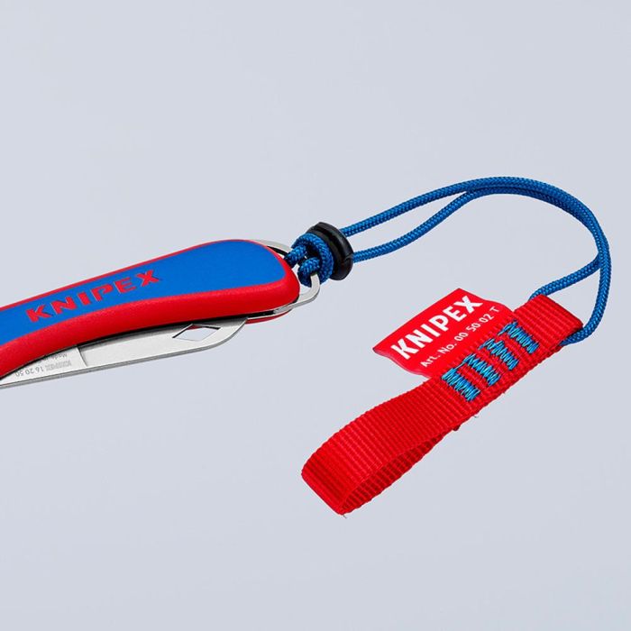 Knipex 162050sb Navaja Plegable para Cables y Electricistas, Cuchilla Afilada Acero Inoxidable, Mango Ergonómico, 34x14x120mm 6 Knipex 162050sb Navaja Plegable para Cables y Electricistas, Cuchilla Afilada Acero Inoxidable, Mango Ergonómico, 34x14x120mm 6
