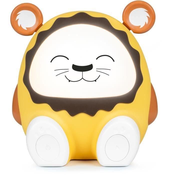 Altavoz luminoso y luz nocturna - BIGBEN - Lion - Bluetooth 5.0, 15W, Luz nocturna ajustable, Temporizador, Batería USB-C 1 Altavoz luminoso y luz nocturna - BIGBEN - Lion - Bluetooth 5.0, 15W, Luz nocturna ajustable, Temporizador, Batería USB-C 1