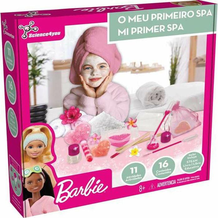 Barbie Mi Primer Spa: Kit de Actividades para Crear tu Propio Spa con 15 Actividades, 16 Contenidos, Libro Educativo, +8 Años 1 Barbie Mi Primer Spa: Kit de Actividades para Crear tu Propio Spa con 15 Actividades, 16 Contenidos, Libro Educativo, +8 Años 1