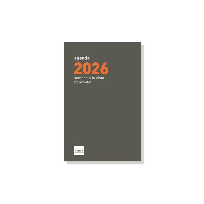 Finocam P394 Pl3 Recambio Agenda Anual Plana Bolsillo 82x127 mm Papel para Finocam Plana 2026