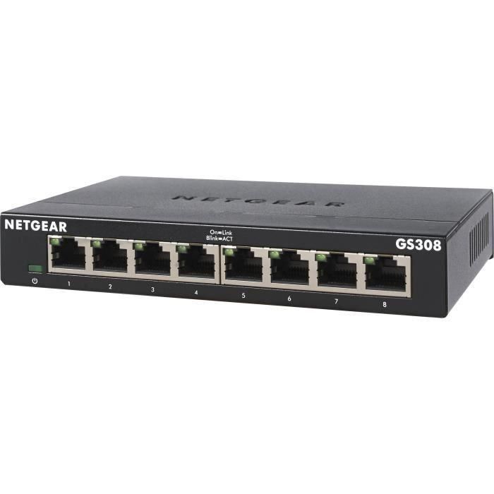 Switch Netgear GS308-300PES 16 Gbps Switch Netgear GS308-300PES 16 Gbps