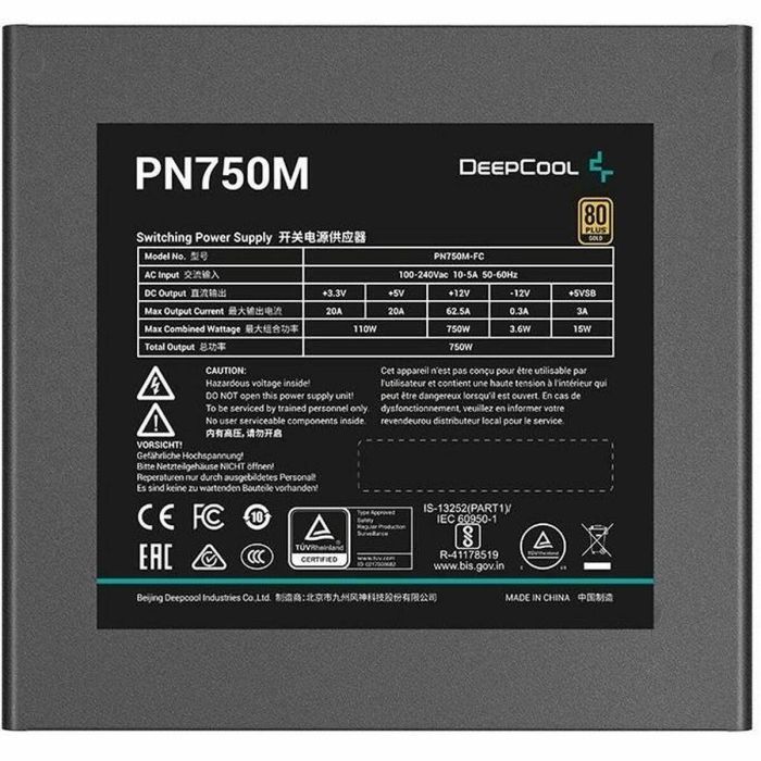 Fuente Alimentacion Deepcool Pn750 - M Gaming Atx 13 Fuente Alimentacion Deepcool Pn750 - M Gaming Atx 13