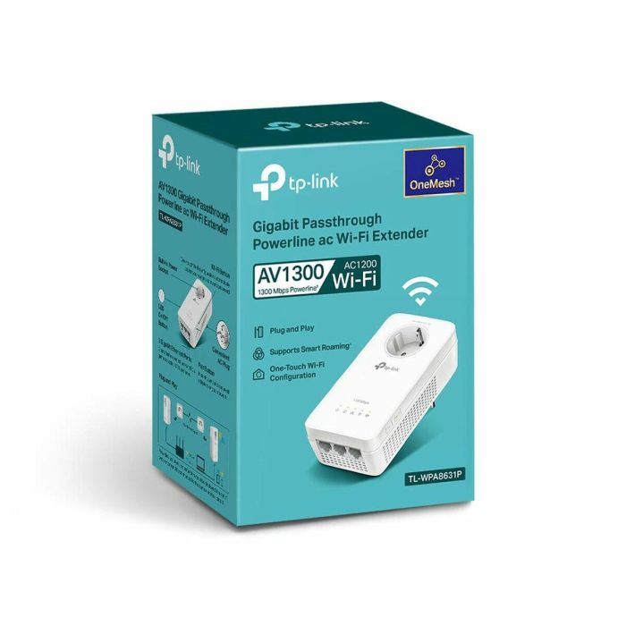 Amplificador Wifi TP-Link TL-WPA8631P Gigabit 1300 Mbps 300m 1