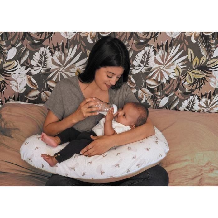 Cojín de maternidad rosa esponja de microfibra tino 1 Cojín de maternidad rosa esponja de microfibra tino 1