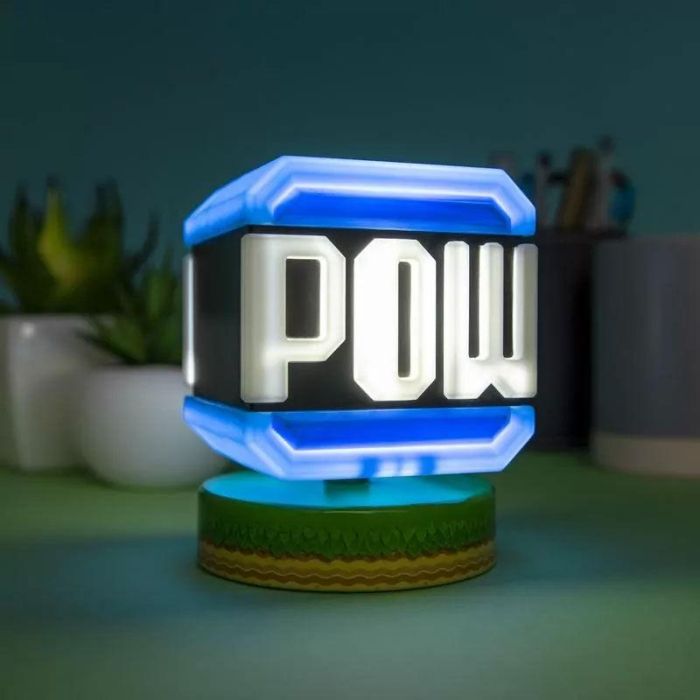 Lampara Icon POW Super Mario 0 Lampara Icon POW Super Mario 0