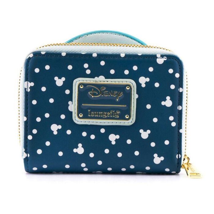 Loungefly Monedero Disney Minnie y Mickey Mouse con diseño de globo de nieve 4 Loungefly Monedero Disney Minnie y Mickey Mouse con diseño de globo de nieve 4