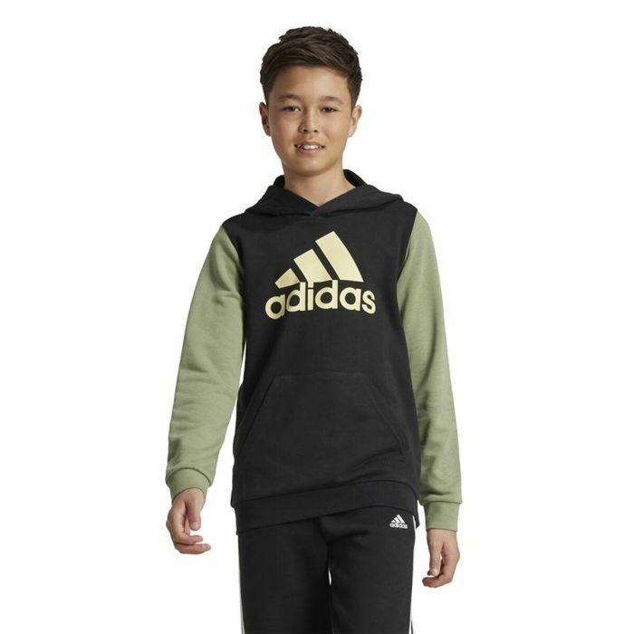 Sudadera con Capucha Hombre Adidas Essentials Verde 4