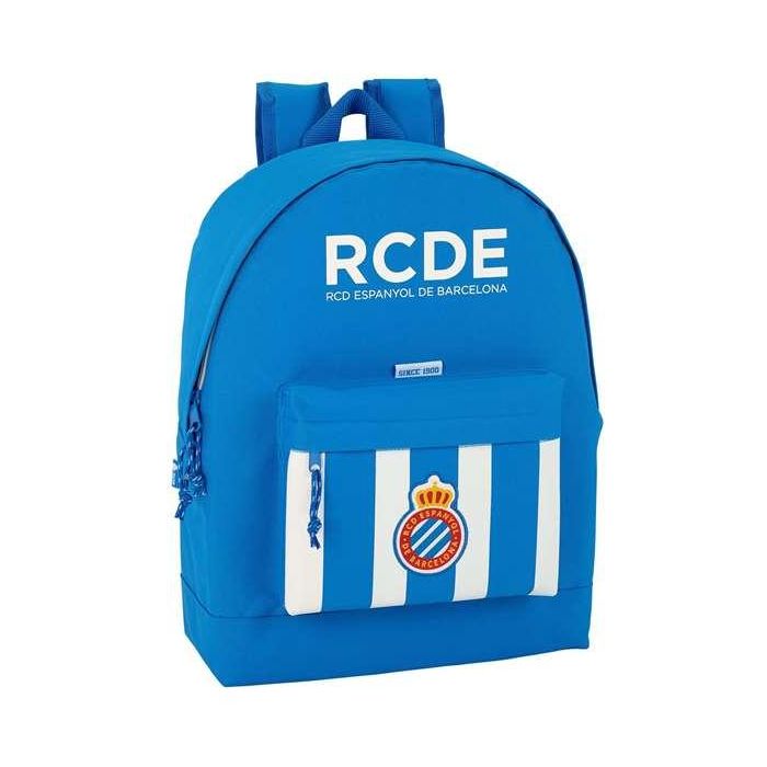Safta Mochila RCD Espanyol 32,5x43x15 cm Poliéster 600D Blanco y Azul 2 Safta Mochila RCD Espanyol 32,5x43x15 cm Poliéster 600D Blanco y Azul 2