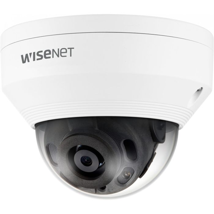 Hanwha QNV-6022R Cámara Domo de Seguridad IP, 2MP, PoE, Visión Nocturna IR, Exterior IP66 IK10