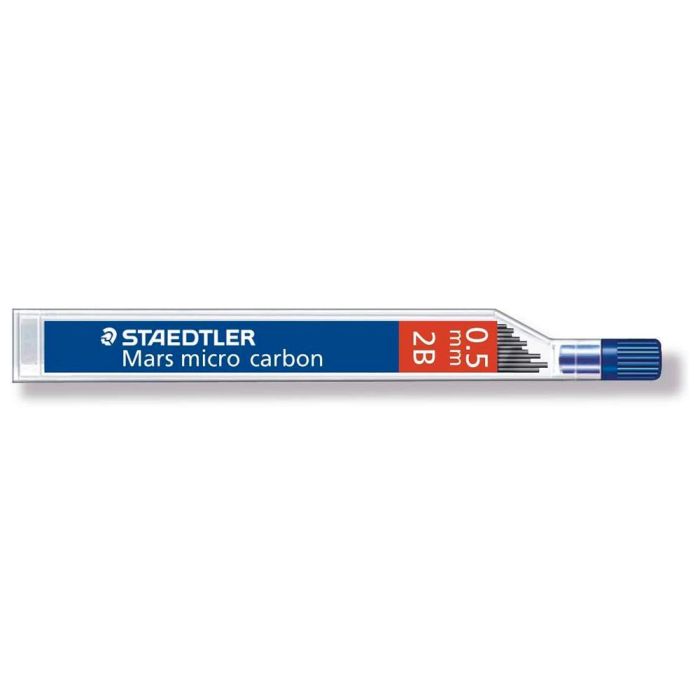 Minas Staedtler Mars Micro Grafito 0,5 mm 2B Tubo Con 12 Unidades 1