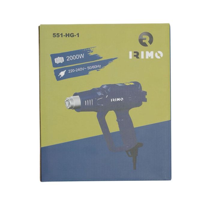 Pistola de calor 2000w 551-hg-1 1